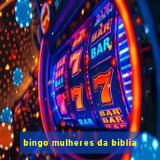 bingo mulheres da biblia